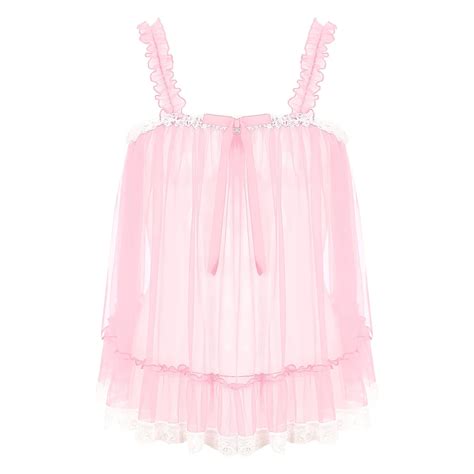 "Camila" See-Through Femboy Lingerie – Feminize Me Store
