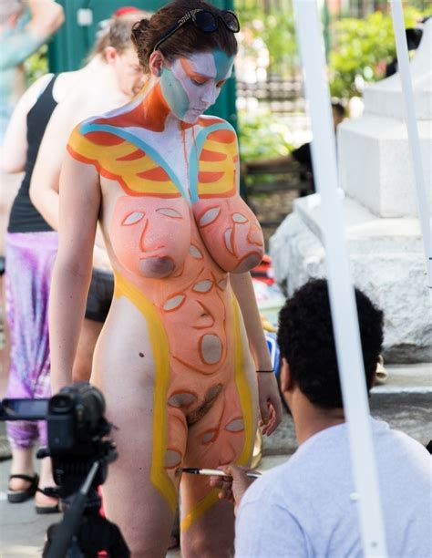 body painted