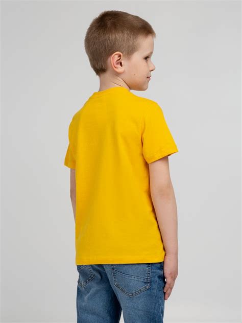 Футболка детская Regent Kids 150, желтая - купить по цене 468 руб в ...