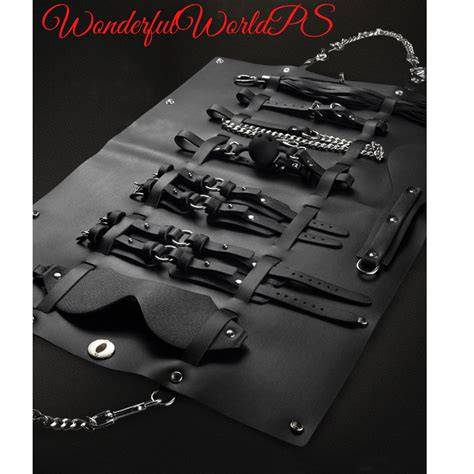 Premium Mistress Gear Set 8Pcs SM Gear Set BDSM Tools BDSM | Etsy
