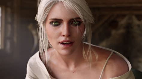 Cirilla Fiona Elen Riannon #face green eyes The Witcher #Ciri The