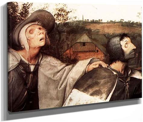 The Parable Of The Blind Leading The Blind 2 By Pieter Bruegel The ...