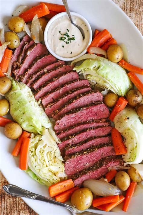 Best Corned Beef with Horseradish Sauce | How To Feed A Loon