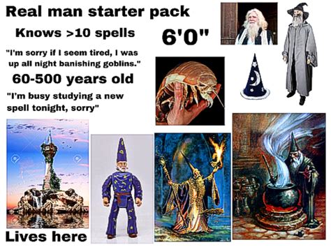real man starter pack rstarterpacks