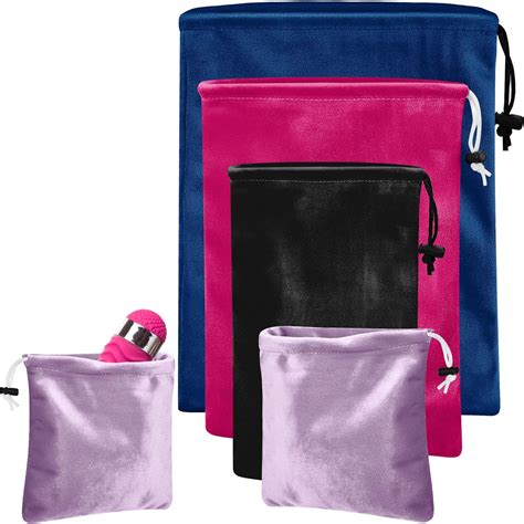 Amazon.com: Amylove 4 Pcs Satin Game Toy Storage Bags Drawstring Gift