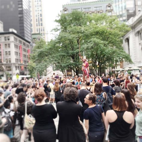 Amanda Palmer at NY Public Library | Den Art body painting studio