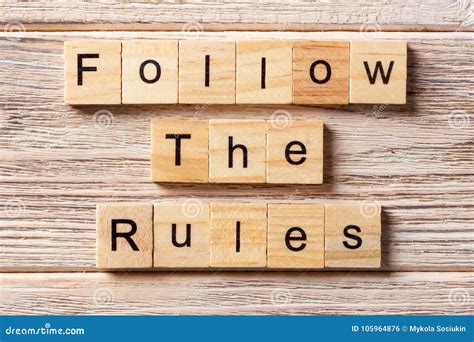 Rules Word Royalty-Free Stock Photography | CartoonDealer.com #30083561