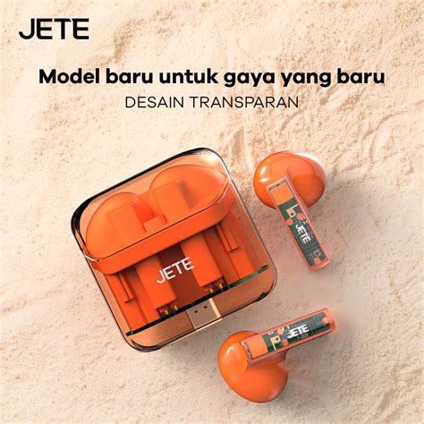 jual jete  series tws transparan terbaik jete indonesia