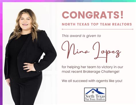 Congratulations Nina Lopez REALTOR®!