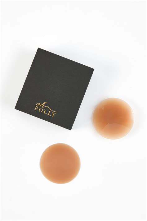 Intimates Reusable Silicone Nipple Covers in Almond | Oh Polly