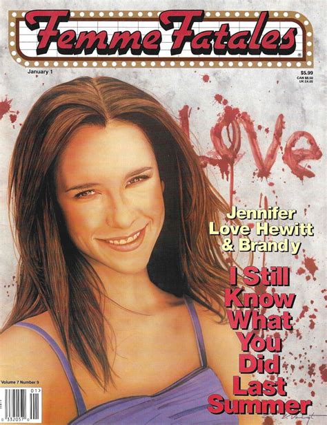 Femme Fatales Magazine, Vol. 7 No. 9, January 1, 1999 Jennifer Love