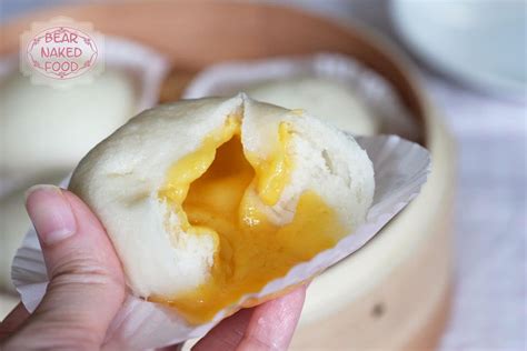 salted egg custard bun recipe