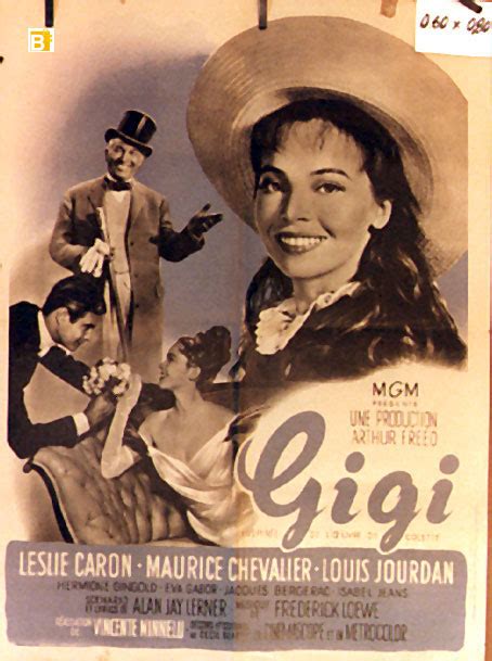 "GIGI" MOVIE POSTER - "GIGI" MOVIE POSTER