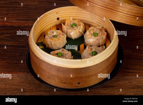 Japanese traditional dumplings with prawn Stock Photo - Alamy