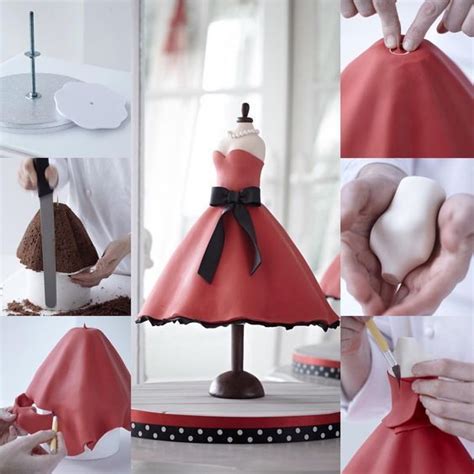 Лепка из мастики | Dress cake, Cake structure, Doll cake