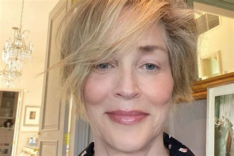 Sharon Stone, 62, shares stunning wrinkle-free Instagram selfie