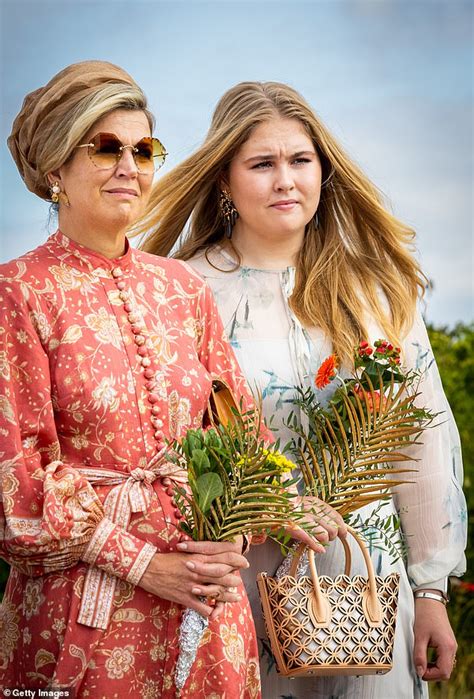 Princess Catharina-Amalia of the Netherlands dons yellow during Dutch ...