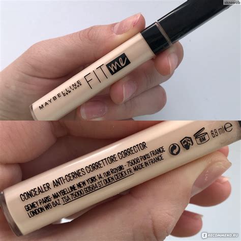 Консилер MAYBELLINE fit me - «Отзыв на консилер MAYBELLINE fit me. Мой ...