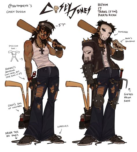Casey Jones (My Design) | TMNT HQ Amino