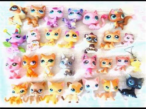 LPS - Моя коллекция кошек (есть стоячки и другие редкие кошки) - YouTube