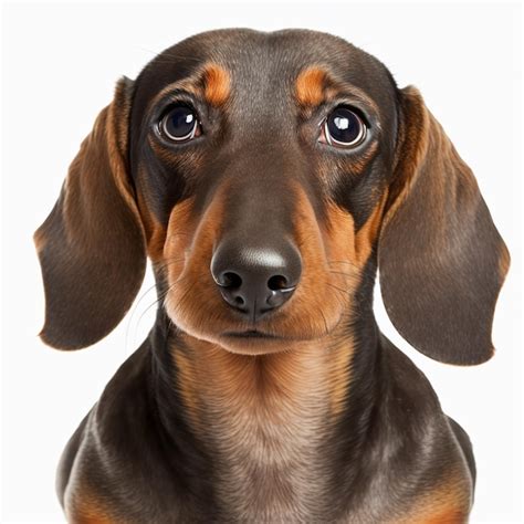 Premium Photo | Ravishing adorable dachshund or sausage dog portrait
