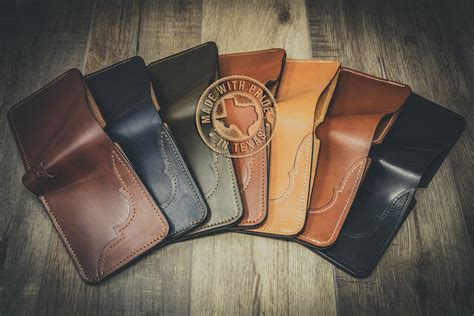 Men's Western Leather Wallets | Bull Sheath Leather