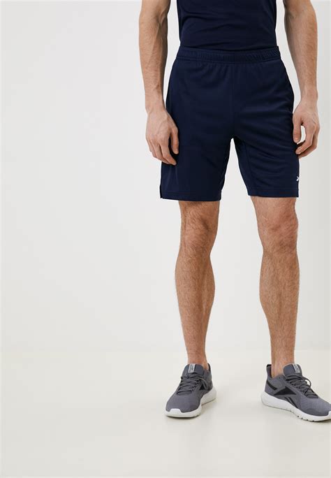 Шорты спортивные Reebok COMM KNIT SHORT, цвет: синий, RTLACM637602 ...