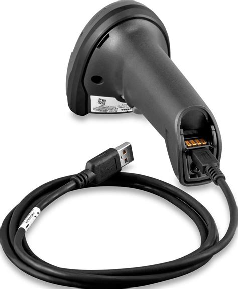 Zebra DS2278 2D barcode scanner black with charging cable | POSdata.eu
