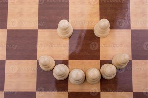 Chess board with chess pieces 14535800 Stock Photo at Vecteezy