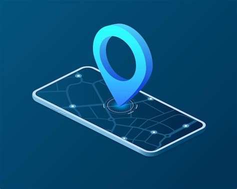 Sistema de navegação mostrando um destino de rastreamento viajando com ...