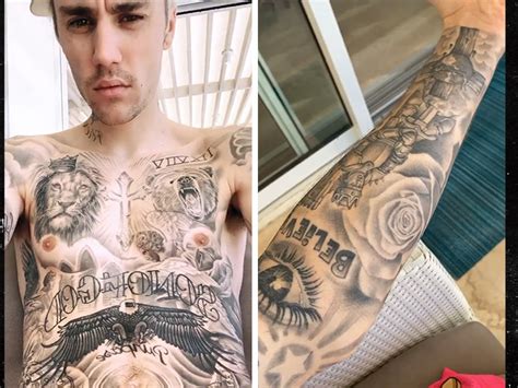 justin bieber tattoo on back 6
