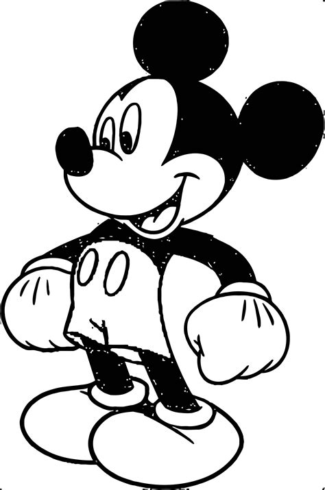 Free Printable Mickey Mouse Coloring Pages for Kids! - Printables for
