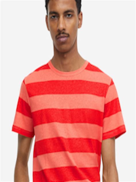 Buy H&M Men Regular Fit Linen Blend T Shirt - Tshirts for Men 23486226 ...