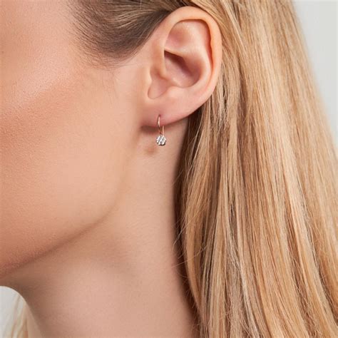Серьги детские серебро 925 висячие ювелирные для девочки купить на OZON ...
