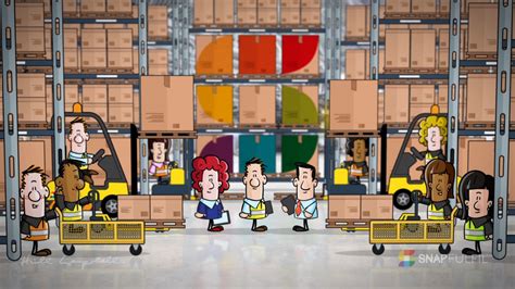 Hill Langdell | Cartoon animation for warehouse management specialists ...