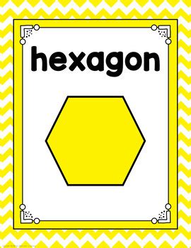 chevron shape posters classroom decor  sc classroom creations tpt