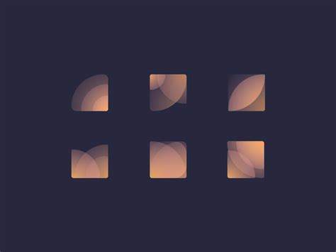 Gradient Shapes by Dennys Hess on Dribbble