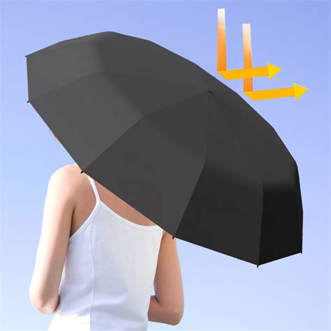 Folding Umbrella Anti-UV，Auto Open Close Windproof Travel Umbrella