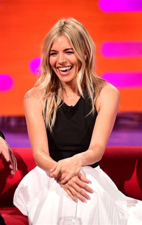 SIENNA MILLER at Graham Norton Show in London 06/15/2017 – HawtCelebs