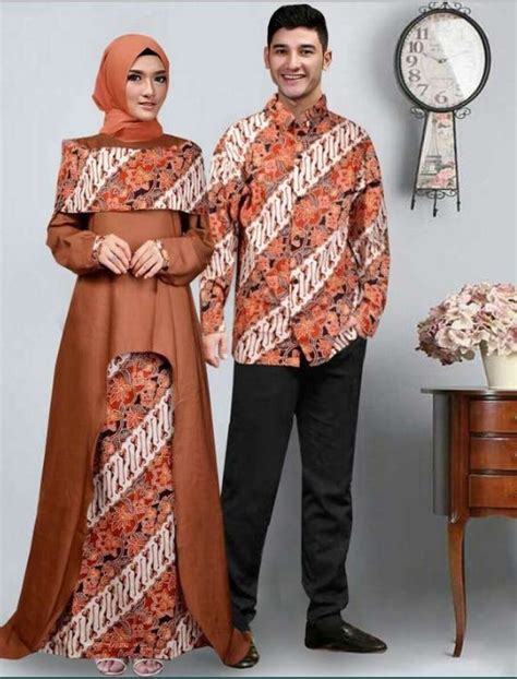 model batik modern  bermacam kombinasi