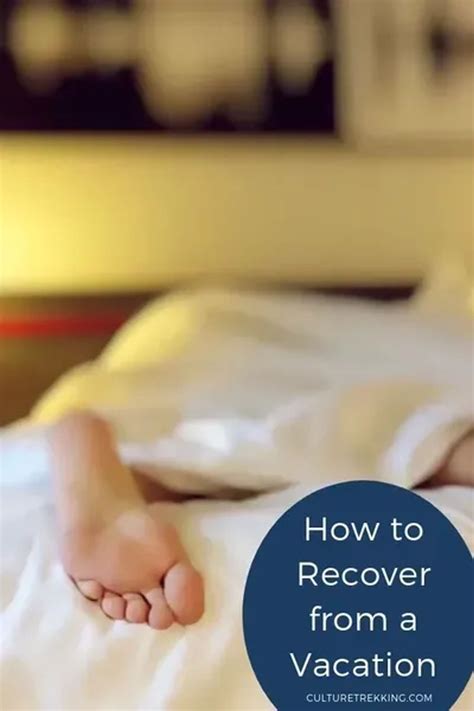 How to Recover from Your Vacation