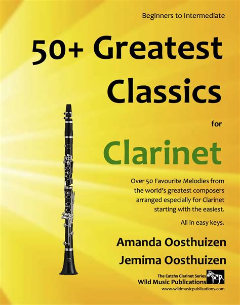 50 Greatest Classics For Clarinet Instantly Recog