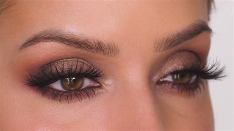 how to create a smokey eye for brown eyes