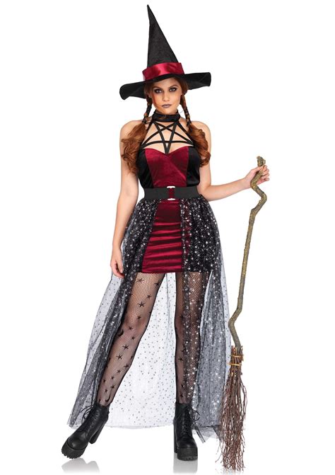 Leg Avenue Womens 3 PC Sexy Witch Halloween Costume - Walmart.com