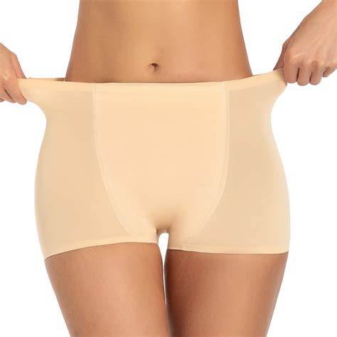 Yilanmy Women's Boyshort Underwear Full Coverage Panties High Waisted