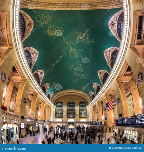 Zodiac grand central station ceiling - Horoscopeaz.com