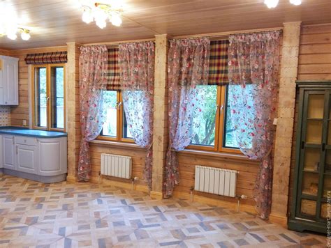 Шторы на дачу в деревянный дом короткие (79 фото) - красивые картинки и ...