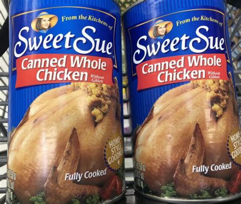 The Best Sweet Sue Canned whole Chicken – How to Make Perfect Recipes