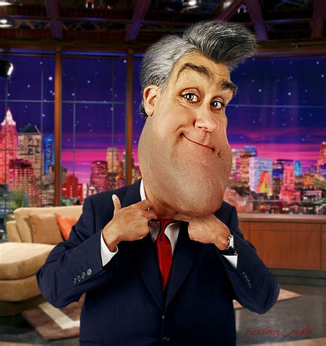 Jay Leno 1280 x 1359 - Rodney Pike Humorous Illustrator