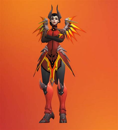 Mercy Devil Outfit (XPS) by dawadd on DeviantArt